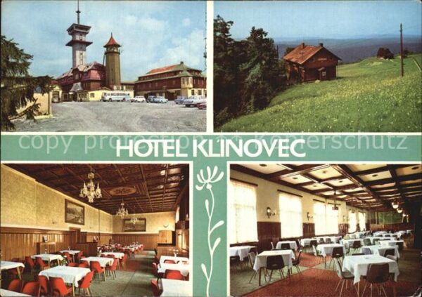 Krusne Hory Hotel Klinovec Aussenansicht Speiseraum