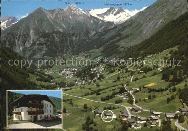 Praegraten Grossvenediger Gasthof Linder mit Bobojach