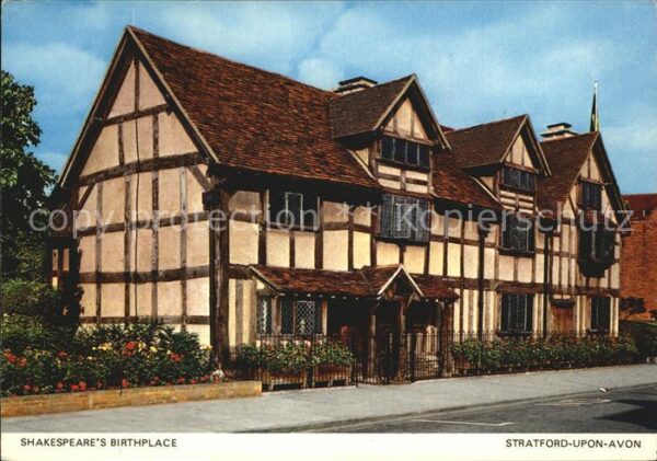 Stratford-Upon-Avon Shakespeare's Birthplace