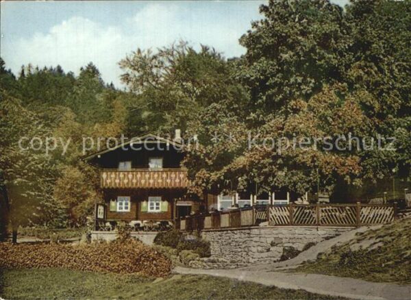 Wernigerode Harz HO Waldgasthaus Christianental