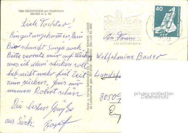 Saeckingen Bad Fliegeraufnahme – Bild 2