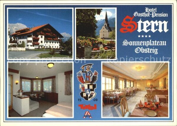 Obsteig Tirol Hotel Gasthof Pension Stern Doppelzimme
