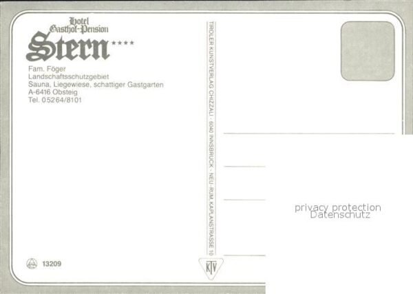 Obsteig Tirol Hotel Gasthof Pension Stern Zimmer Spei – Bild 2