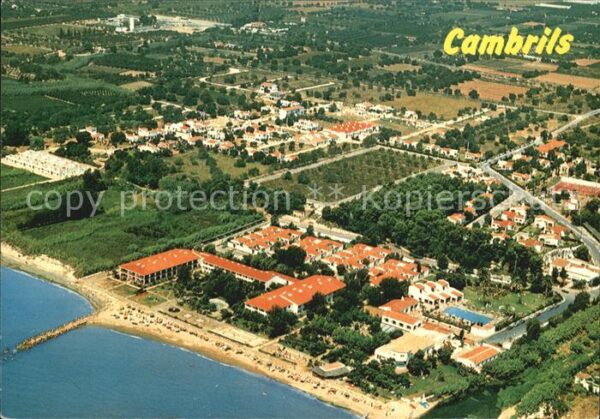 Cambrils Eldorado Playa Fliegeraufnahme