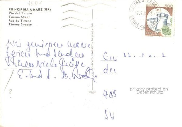 Principina a Mare Tirreno Strasse – Bild 2