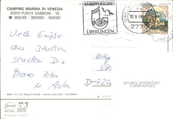 Punta Sabbioni Camping Marina di Venezia – Bild 2