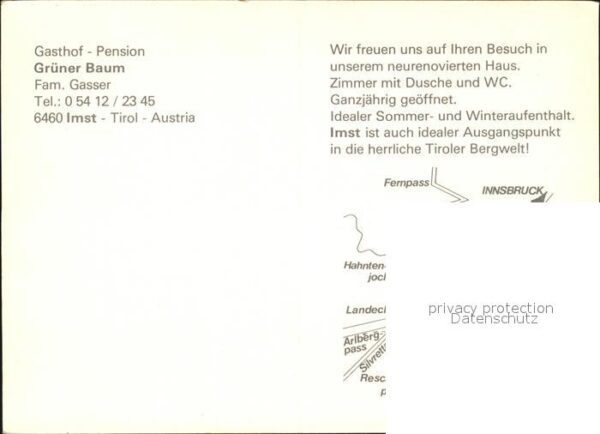 Imst Tirol Gasthof Grüner Baum – Bild 2