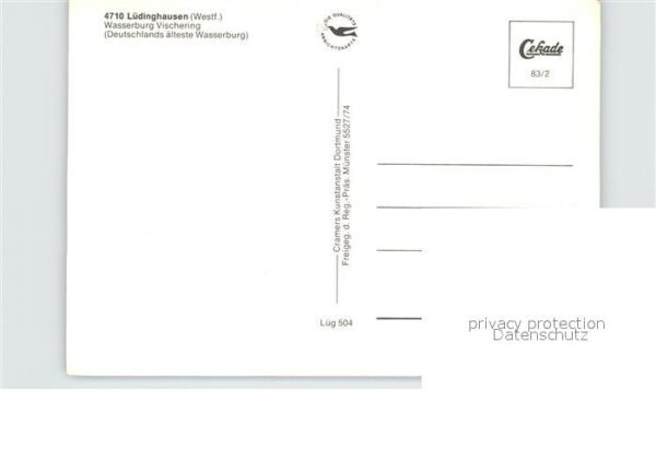 Luedinghausen Fliegeraufnahme Wasserburg – Bild 2