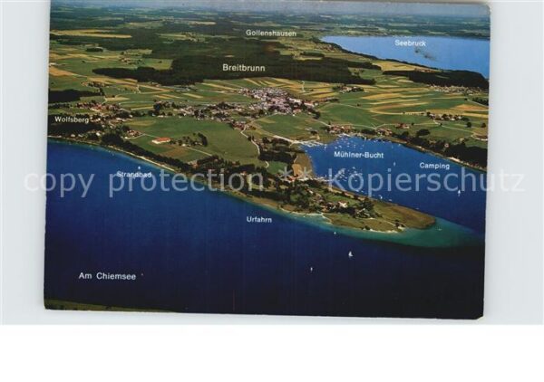 Chiemsee Fliegeraufnahme