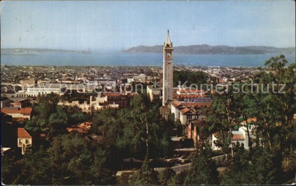 Berkeley California Panorama mit Universität