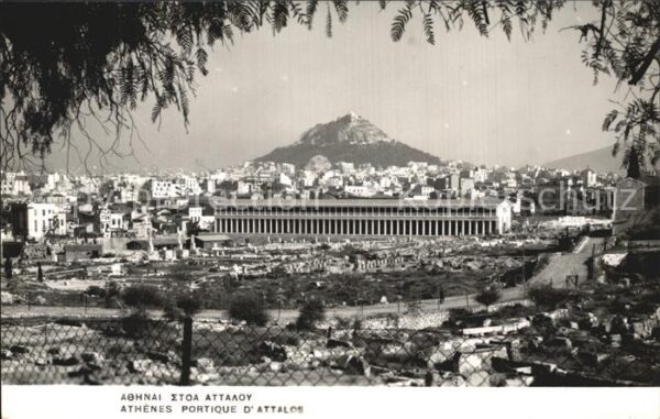 Athen Griechenland Portique d_Attalos