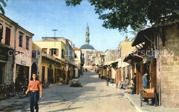 Rhodos Rhodes Aegaeis Altstadt