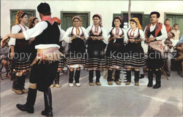 Rhodos Rhodes Aegaeis Tracht von Embona