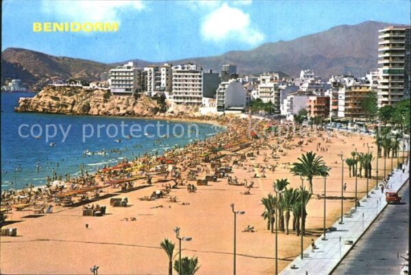 Benidorm Strandpromenade