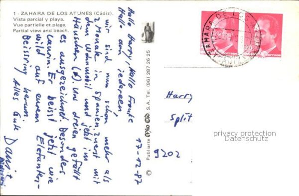 Cadiz Andalucia Zahara de Atunes Teilansicht – Bild 2