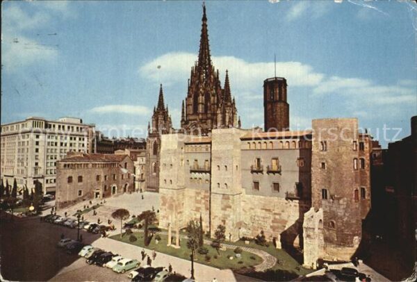 Barcelona Cataluna Plaza de la Catedral