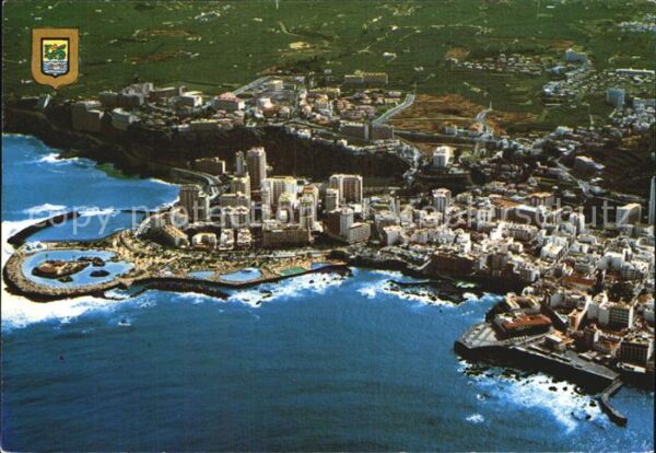 Puerto de la Cruz Fliegeraufnahme