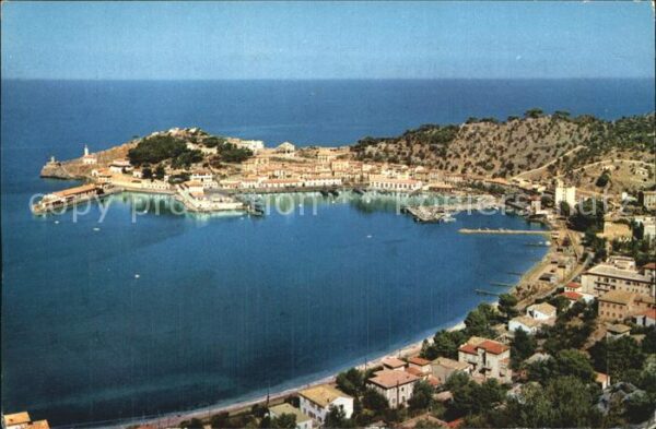 Mallorca Fliegeraufnahme Soller Hafen