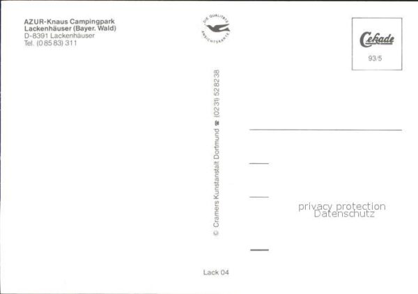Lackenhaeuser Niederbayern Azur Knaus Campingpark Brunnen Platz Mi – Bild 2