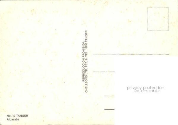 Tanger Tangier Tangiers Alcazabea – Bild 2