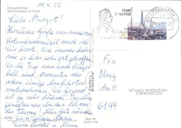 Bad Griesbach Rottal Haus Kurpark Kurklinik Passauer Wolf Ha – Bild 2