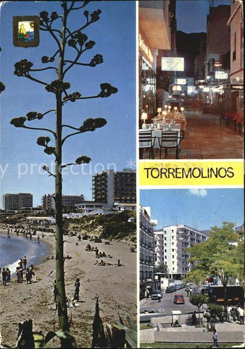 Torremolinos Strand Fussgängerzone