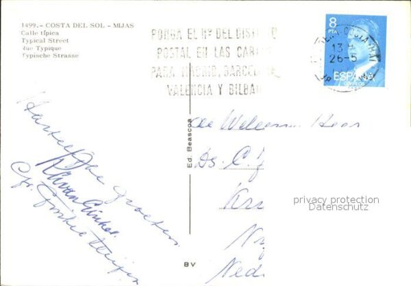Mijas Typische Strasse – Bild 2