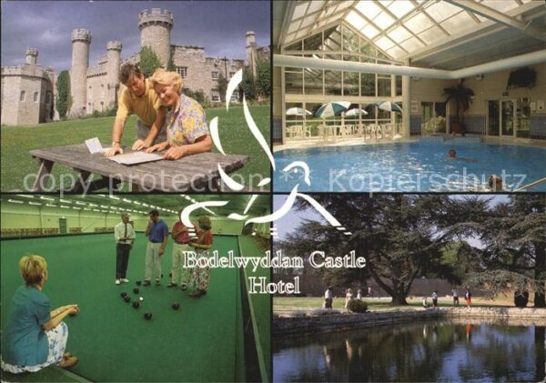 Bodelwyddan Schlosshotel Park Sporthalle Hallenbad