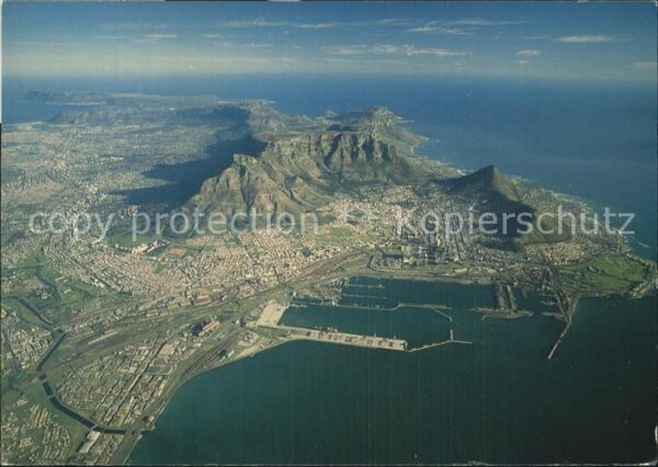 Cape Town Kaapstad Kapstadt Fliegeraufnahme