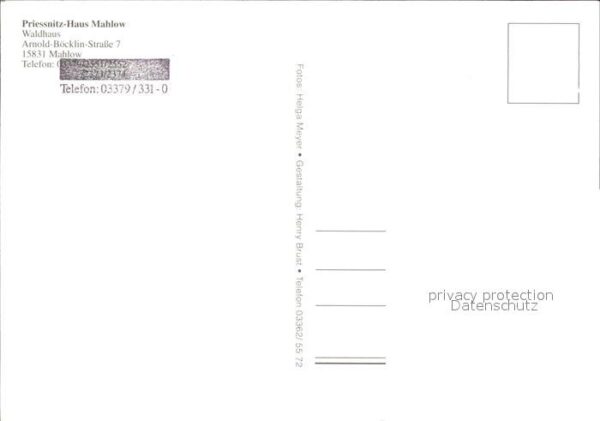Mahlow Priessnitz-Haus – Bild 2