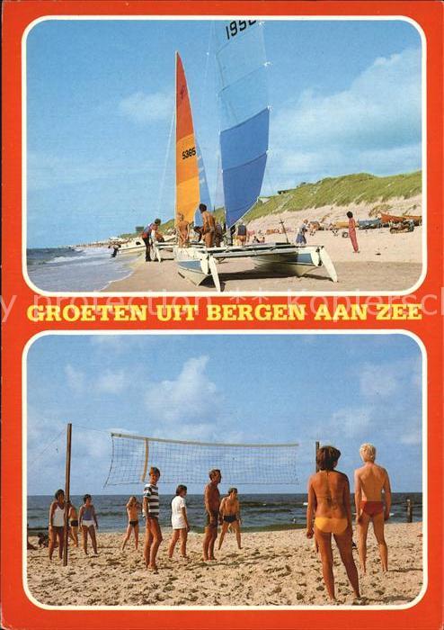 Bergen aan Zee Strand Katamaran Beach Volleyball