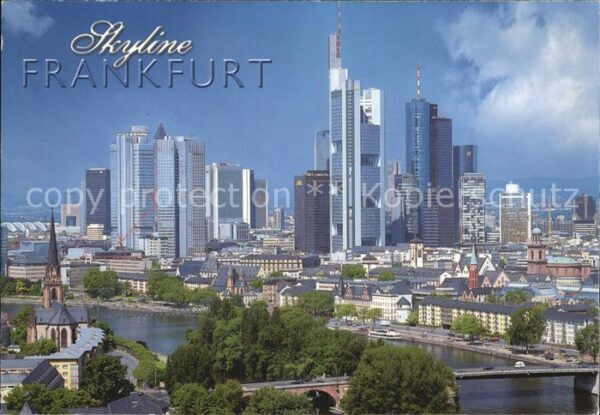 Frankfurt Main Skyline