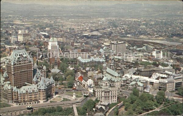 Quebec Vue aerienne de la ville
