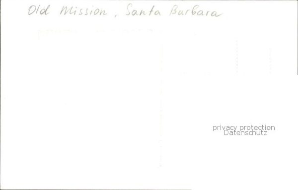Santa Barbara California Old Mission – Bild 2