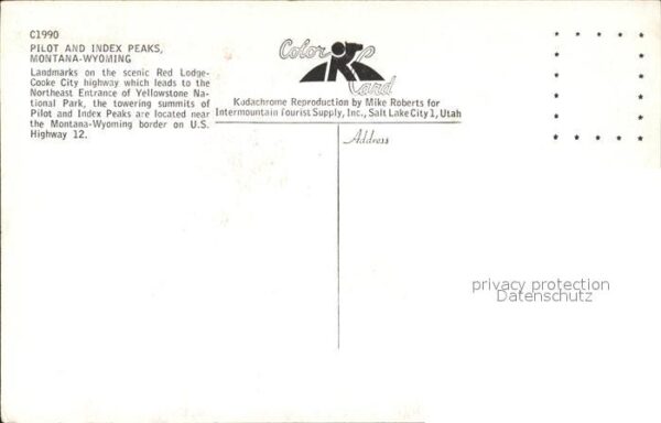 Red Lodge United States Pilot and Index Peaks Montana Wyoming M – Bild 2