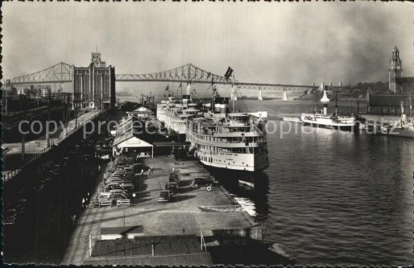 Montreal Quebec Part of the harbour Port