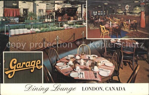 London Ontario The Garage Dining Lounge
