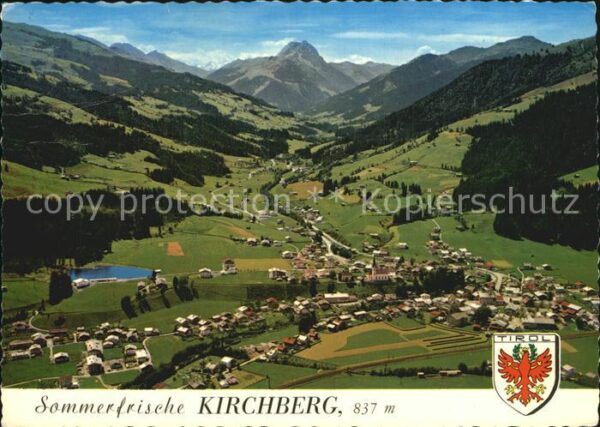 Kirchberg Tirol Grosser Rettenstein Alpenpanorama Flieg