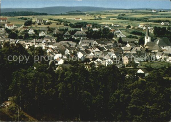 Manderscheid Eifel Panorama Heilklimatischer Kurort
