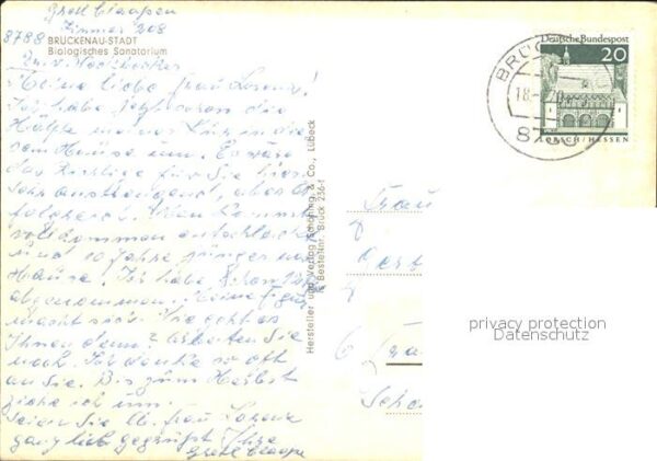 Brueckenau Bad Biologisches Sanatorium – Bild 2
