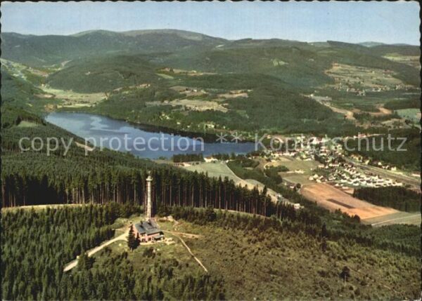 Titisee Panorama Blick vom Hochfirst Berggastho
