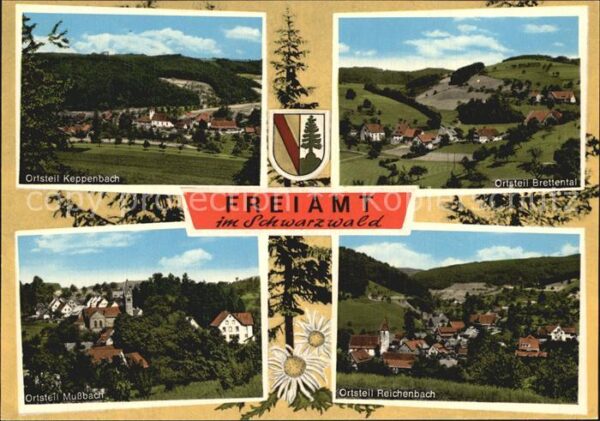 Freiamt mit Ortsteilen Keppenbach Brettental Re