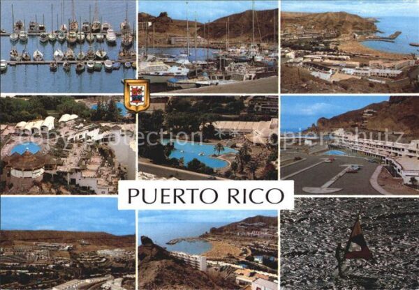 Puerto Rico Gran Canaria Diversos aspectos Hafen Hotelanlage Swi