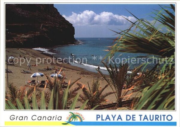 Taurito Playa Strand Felsenküste