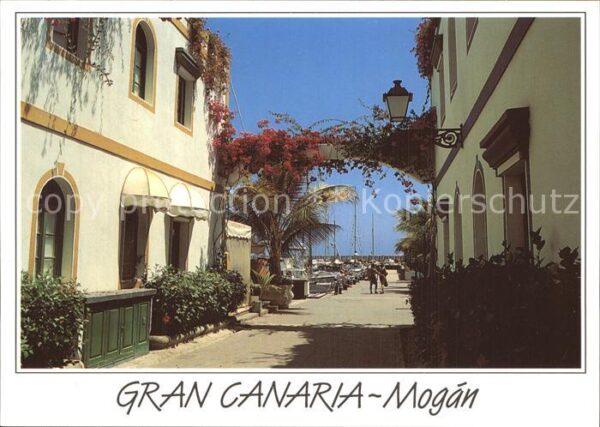 Mogan Strasse zum Hafen