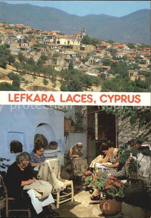 Lefkara Ortsansicht Spitzenstickerei