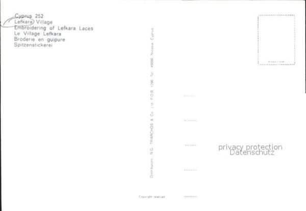 Lefkara Ortsansicht Spitzenstickerei – Bild 2