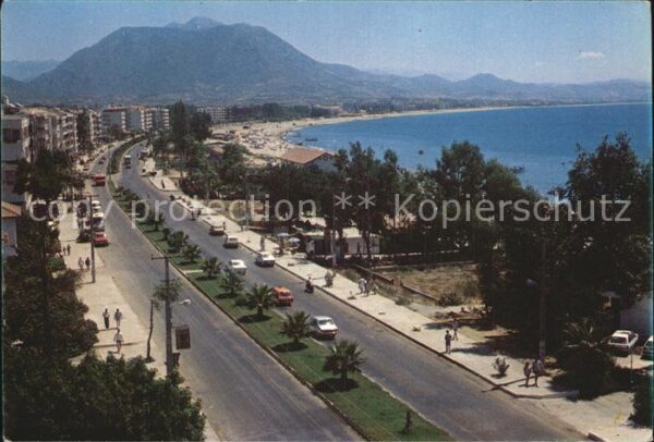 Alanya Sehirden bir görünüs Uferstrasse Strand