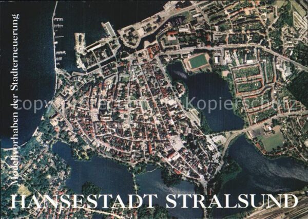 Stralsund Mecklenburg Vorpommern Hansastadt Altstadtinsel Hafen Kniepert