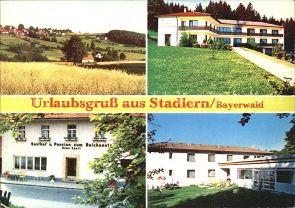 Stadlern Oberpfalz Hotel Gasthof Pension Reichenstein Schw